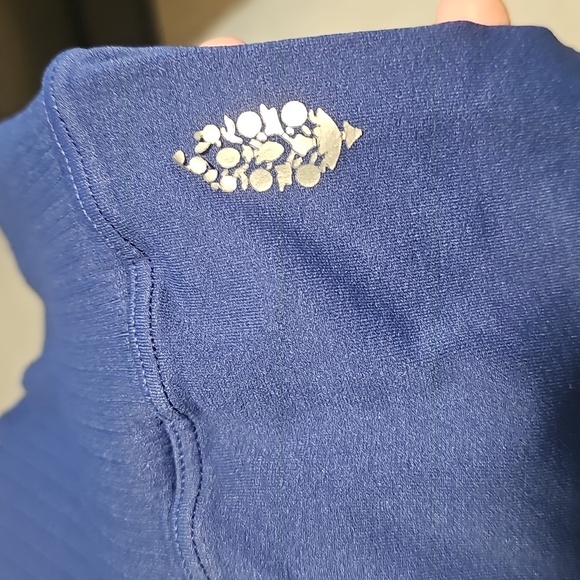 Free People Movement Good Karma High-Waisted Leggings Indigo Blue - Picture 5 of 8